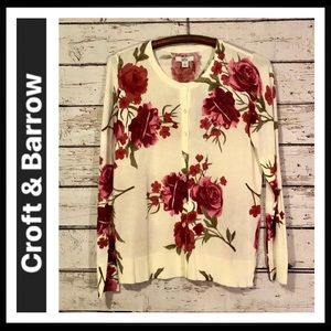 Croft & Barrow Classic Button Down Cardigan